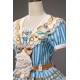 Twin Bears Antique Navy Bear Top Skirt Paneled OP and Sets(2nd Pre-Order/2 Colours/Full Payment Without Shipping)
